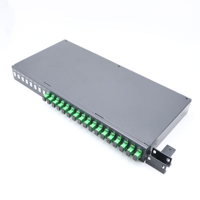 SMF-28e ब्लैक रैक माउंट टाइप 0.5m 1x16 स्प्लिटर